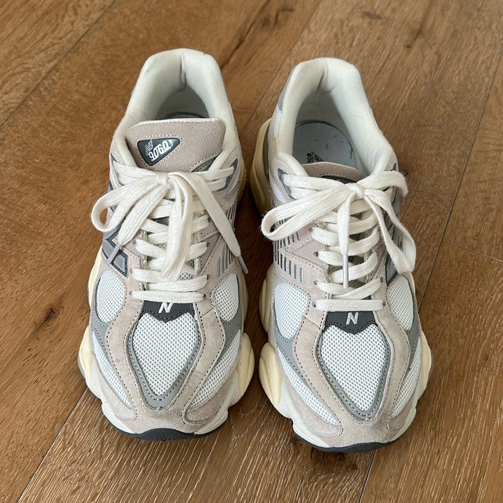 New Balance 9060 grey and cream